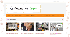 Desktop Screenshot of lacuisinedelucia.com